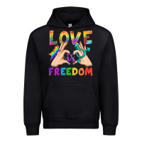 Black Love Is Freedom Urban Hoodie - BundleAndBundleShop