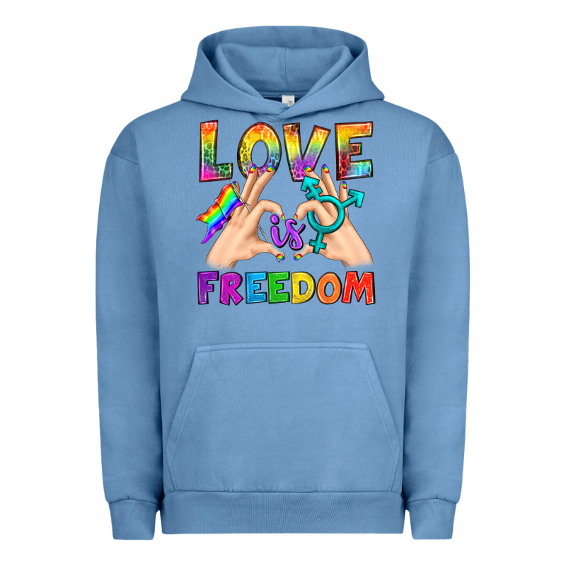 Love Is Freedom Urban Hoodie by BundleAndBundleShop | Teevron
