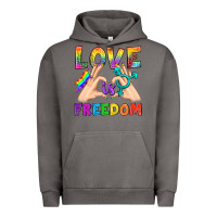 Pigment Tornado Love Is Freedom Urban Hoodie - BundleAndBundleShop