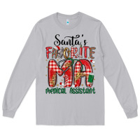 Moon Dust santa favorite medical assistant Long Sleeve Tee - MaliasSmallBusiness