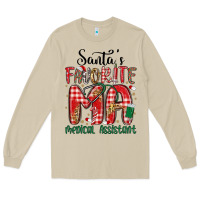 Mushroom santa favorite medical assistant Long Sleeve Tee - MaliasSmallBusiness