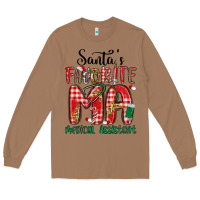 Toasted Coconut santa favorite medical assistant Long Sleeve Tee - MaliasSmallBusiness