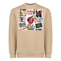 Mushroom teacher Heavyweight Sweatshirt - MaliasSmallBusiness
