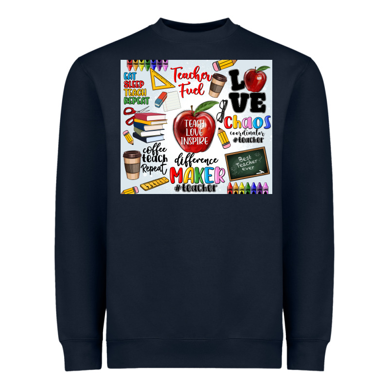 Teacher Heavyweight Sweatshirt by MaliasSmallBusiness | Teevron