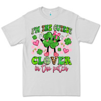 Dove Grey i'm the cutest clover in the patch Premium Tee - Artiststas