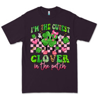 Plum i'm the cutest clover in the patch Premium Tee - Artiststas