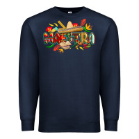 Navy cinco de mayo maestra Premium Sweatshirt - CowGirlArtShop