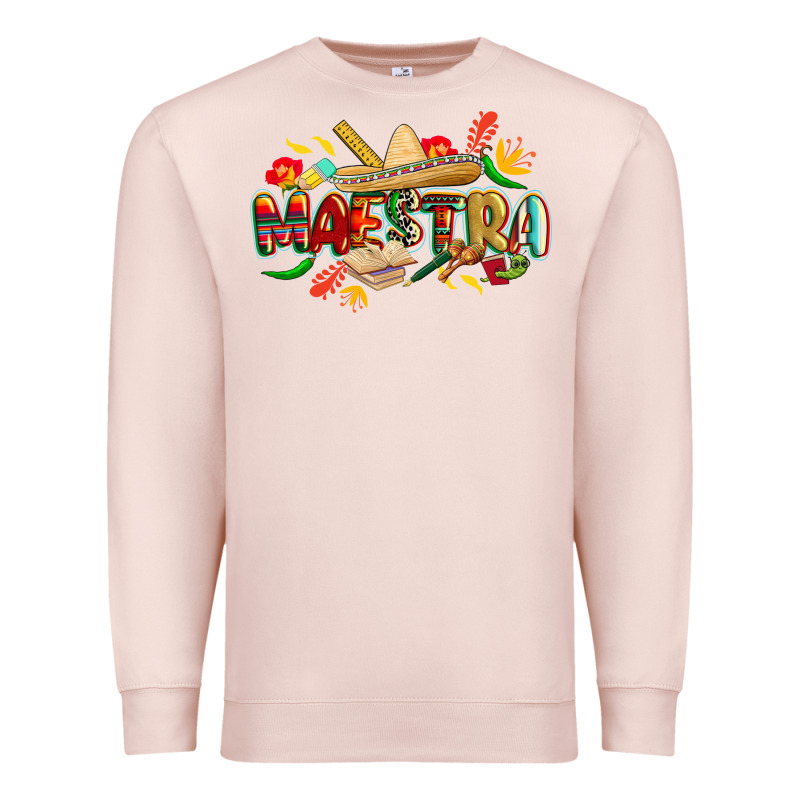 Cinco De Mayo Maestra Premium Sweatshirt by CowGirlArtShop | Teevron