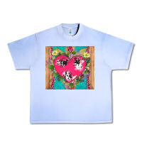 Grape Ice v.d cow and heart Urban Heavy Tee - AdoDesignShop