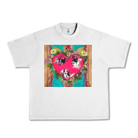 Lunar Rock v.d cow and heart Urban Heavy Tee - AdoDesignShop