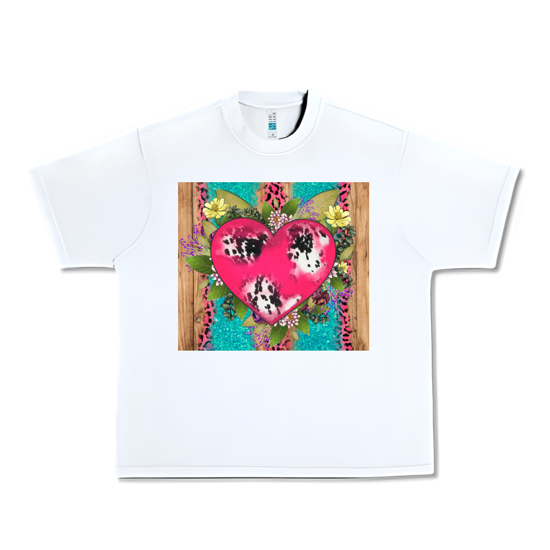 V.d Cow And Heart Urban Heavy Tee by AdoDesignShop | Teevron