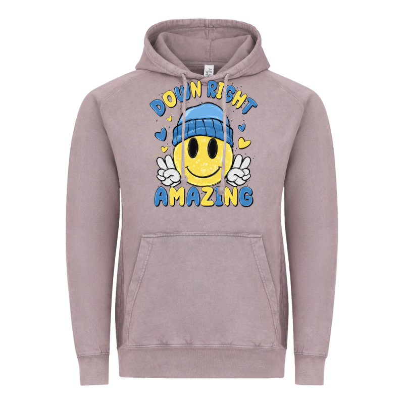 Down Right Amazing Vintage Hoodie by MaliasSmallBusiness | Teevron