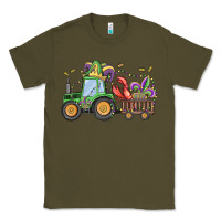 Army Green mardi gras tractor Classic Tee - MaliasSmallBusiness