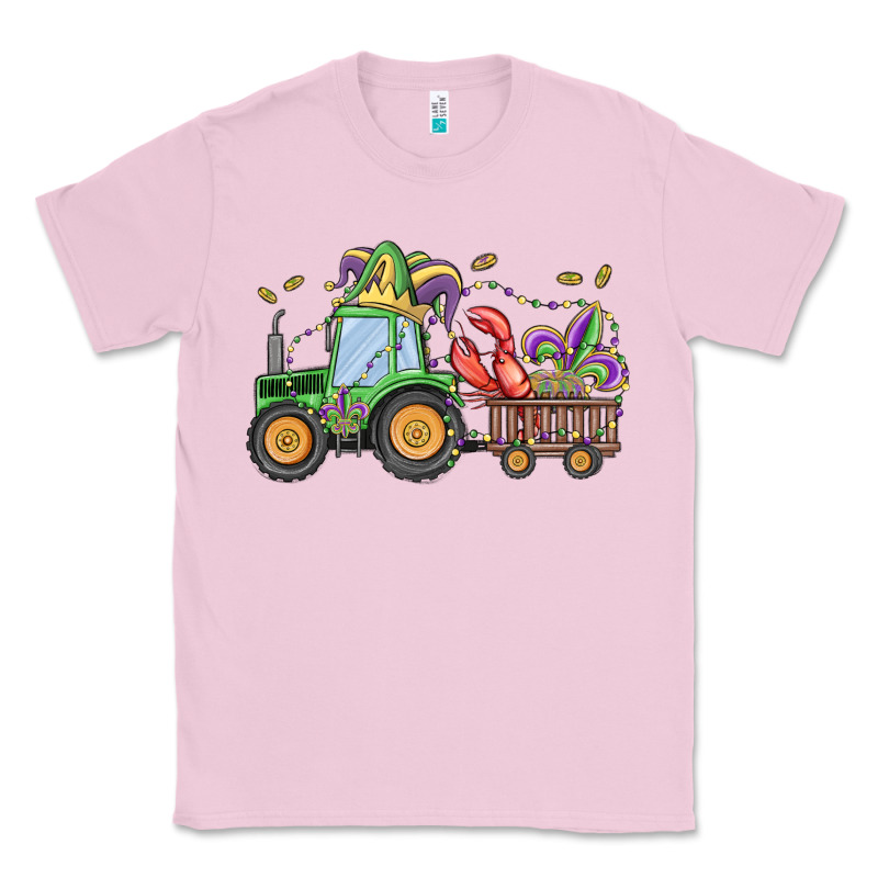 Mardi Gras Tractor Classic Tee by MaliasSmallBusiness | Teevron