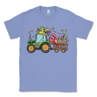 Colony Blue mardi gras tractor Classic Tee - MaliasSmallBusiness
