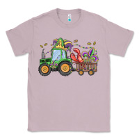 Lilac mardi gras tractor Classic Tee - MaliasSmallBusiness