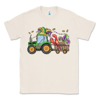 Natural mardi gras tractor Classic Tee - MaliasSmallBusiness