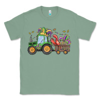 Sage mardi gras tractor Classic Tee - MaliasSmallBusiness