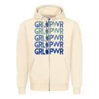 Sandshell Girl Power Peace Zipper Hoodie - Bettercallsaul