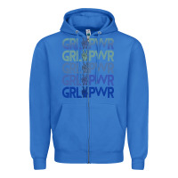 True Royal Girl Power Peace Zipper Hoodie - Bettercallsaul