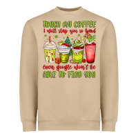 Mushroom christmas characters coffee cups Heavyweight Sweatshirt - MaliasSmallBusiness