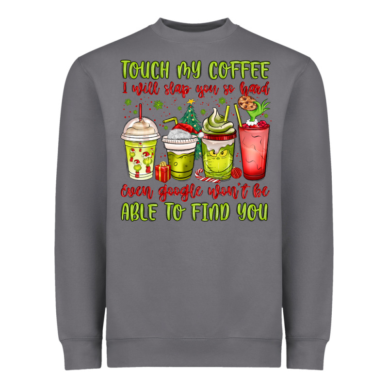 Christmas Characters Coffee Cups Heavyweight Sweatshirt by MaliasSmallBusiness | Teevron