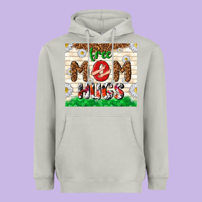 Free Mom Hugs Heavyweight Hoodie Designed By Tumblerdesignbyshophia