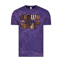 Cloud Purple brown sugar babe Vintage Tee - MaliasSmallBusiness