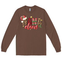 Chestnut nana claus Long Sleeve Tee - MaliasSmallBusiness