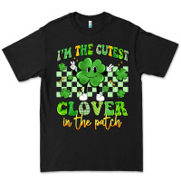 Black i'm the cutest clover in the patch artiststas Premium Tee - Artiststas