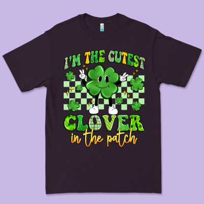 I'm The Cutest Clover In The Patch Artiststas Premium Tee Designed By Artiststas