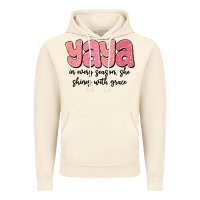 Vintage Artic yaya in every season, she shines with grace Vintage Hoodie - MaliasSmallBusiness
