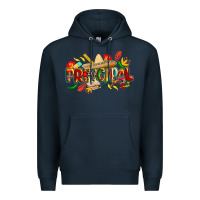 Navy cinco de mayo principal Premium Hoodie - CowGirlArtShop