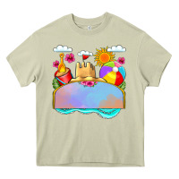 Mossy custom name summer beach toys Heavy Core Tee - JahusDesignShop