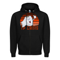Black Surviving The 2020 Tp Crisis Zipper Hoodie - Bettercallsaul