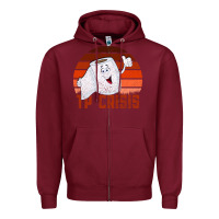Burgundy Surviving The 2020 Tp Crisis Zipper Hoodie - Bettercallsaul