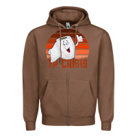 Chestnut Surviving The 2020 Tp Crisis Zipper Hoodie - Bettercallsaul