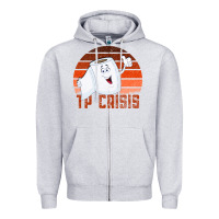 Heather Grey Surviving The 2020 Tp Crisis Zipper Hoodie - Bettercallsaul