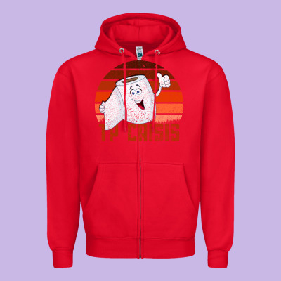 Surviving The 2020 Tp Crisis Zipper Hoodie Designed By Bettercallsaul