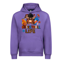 Tulip basketball life messy bun Urban Hoodie - FaDigitalArtStudio
