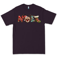 Plum noel with sock and reindeer Premium Tee - AdoDesignShop
