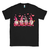 Black love gnomes valentine's day Classic Tee - MaliasSmallBusiness