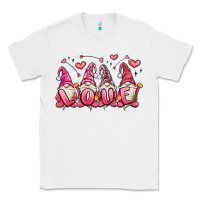 White love gnomes valentine's day Classic Tee - MaliasSmallBusiness