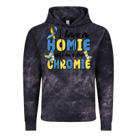 Cloud Black i have homie with an extra chromie Vintage Hoodie - MaliasSmallBusiness