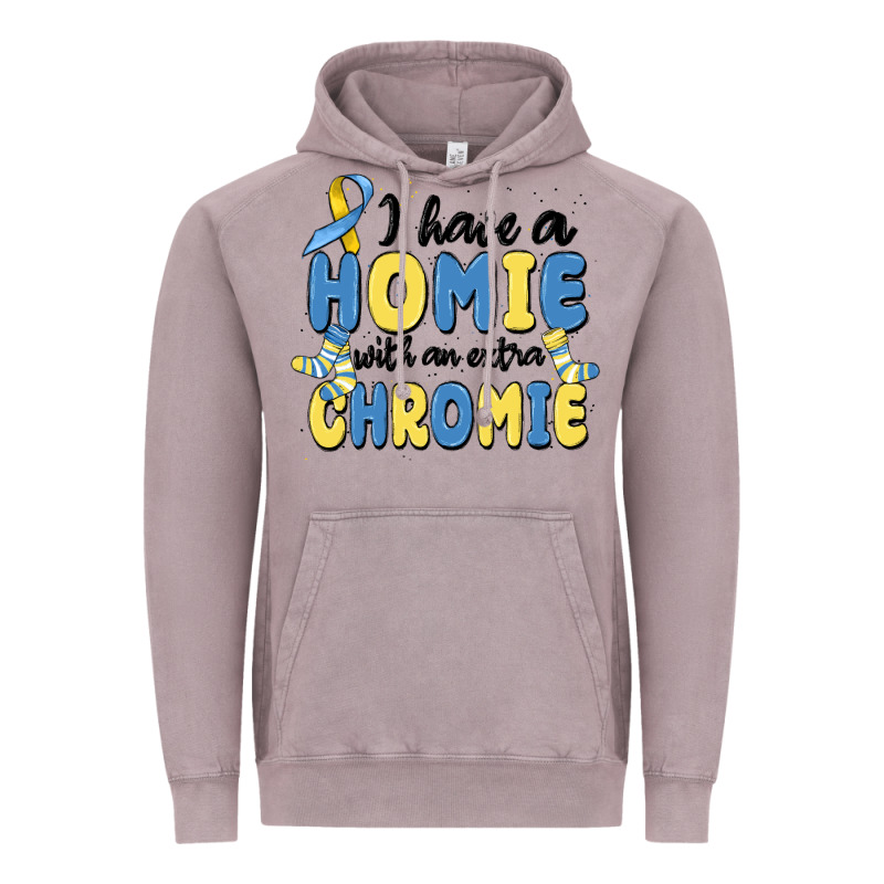 I Have Homie With An Extra Chromie Vintage Hoodie by MaliasSmallBusiness | Teevron