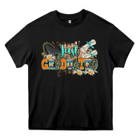 Black just graduated Heavy Core Tee - AdoDesignShop