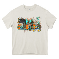 Cream just graduated Heavy Core Tee - AdoDesignShop