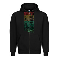Black Legend Since 1970 Zipper Hoodie - Bettercallsaul