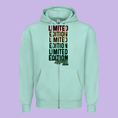 Legend Since 1970 Zipper Hoodie Designed By Bettercallsaul