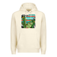 Sandshell cactus cowhide coaster Premium Hoodie - JahusDesignShop